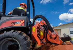 Next Generation Ditch Witch Rt80 Trencher